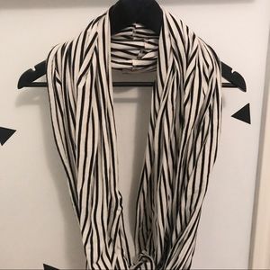 SALE! $15! American Apparel Striped Circle Scarf